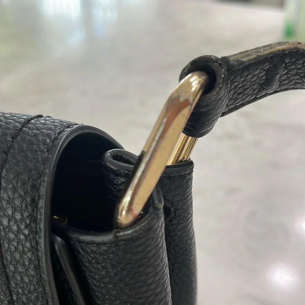 MARC JACOBS Maverick Saddle black 
Leather Bag crossbody - Picture 12 of 17